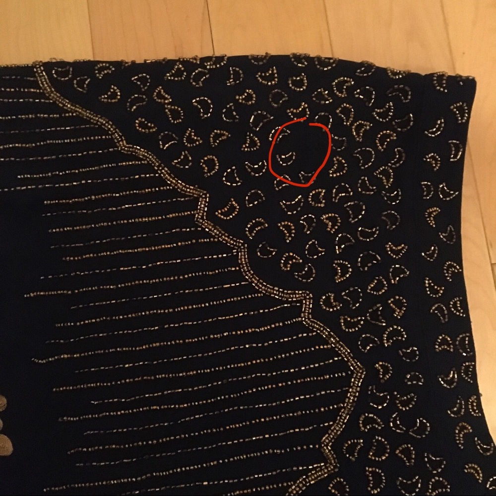 Updated NastyGal Beaded Skirt